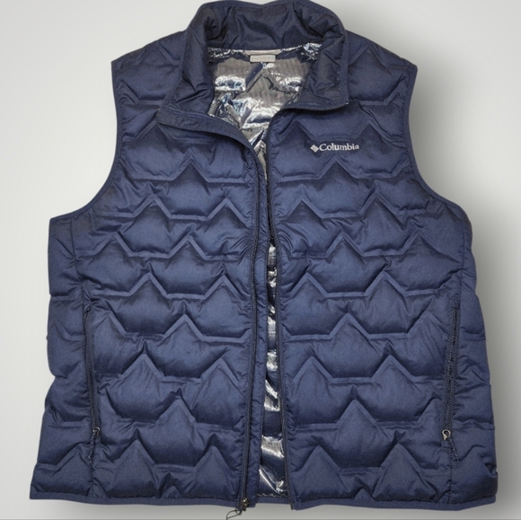 Columbia Men Blue Walker Mill Heat Seal Vest XL - Picture 3 of 12